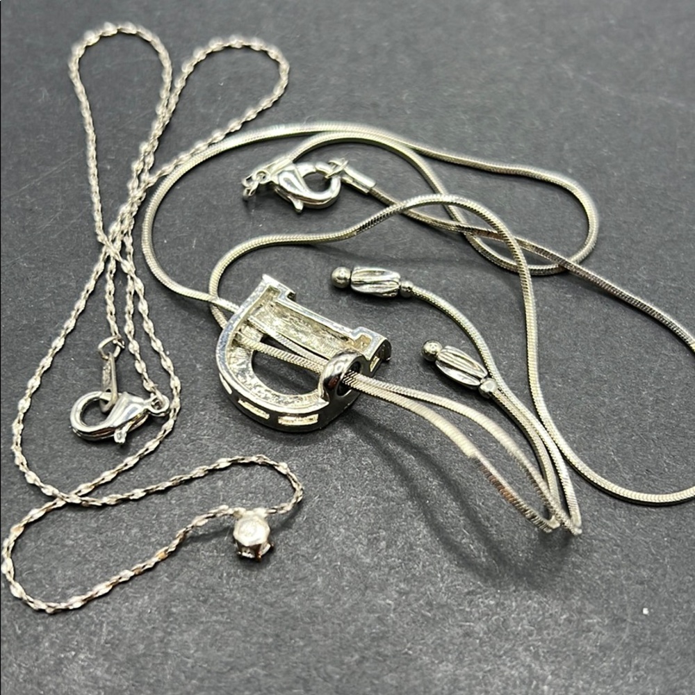 Two rhinestone necklace bundle - Picture 6 of 6